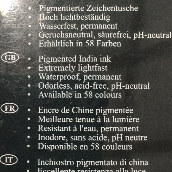 Fabre-Castel, 6 PITT artist pens, Shades of Grey - Picture 2 of 2